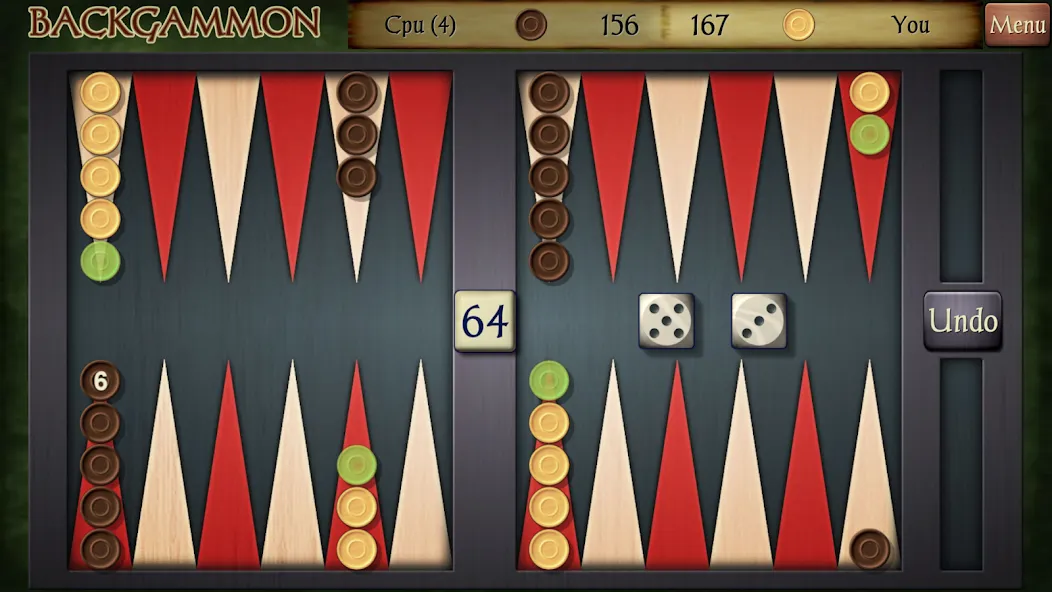 Скачать взломанную Backgammon (Бэкгаммон)  [МОД Бесконечные монеты] — последняя версия apk на Андроид screen 2