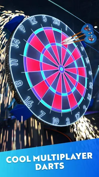 Взлом Darts of Fury (Дартс оф Фьюри)  [МОД Mega Pack] — стабильная версия apk на Андроид screen 1