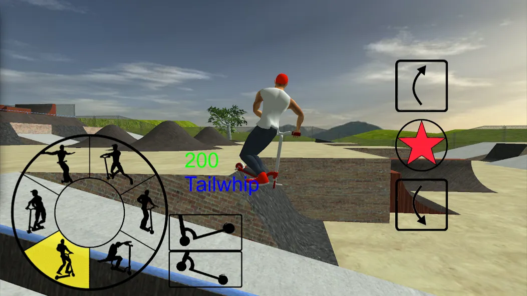 Взломанная Scooter Freestyle Extreme 3D (Скутер Фристайл Экстрим 3D)  [МОД Menu] — полная версия apk на Андроид screen 1