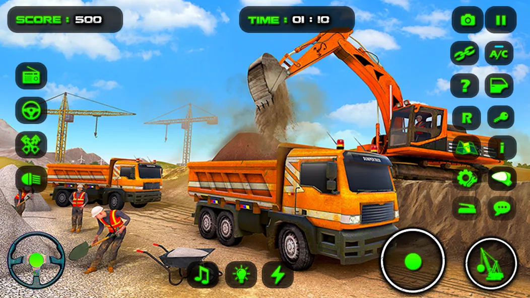 Взломанная City Construction: Sand Games  [МОД Много денег] — полная версия apk на Андроид screen 1