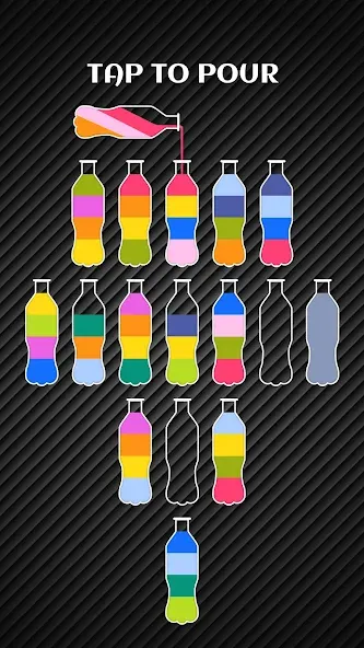 Скачать взломанную Water Sort Jigsaw: Sortpuz  [МОД Бесконечные деньги] — последняя версия apk на Андроид screen 2