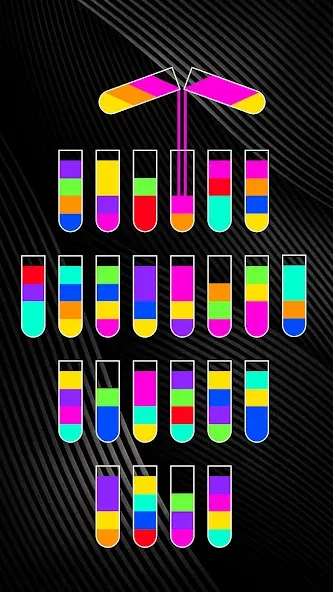 Скачать взлом SortPuz 3D: Water Color Sort (СортПаз 3Д)  [МОД Меню] — последняя версия apk на Андроид screen 2