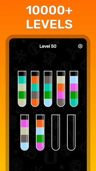 Скачать взлом Water Sort Puzzle Color Game  [МОД Много монет] — стабильная версия apk на Андроид screen 5