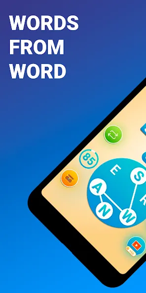 Взлом Words from word: Crosswords  [МОД Unlimited Money] — последняя версия apk на Андроид screen 1