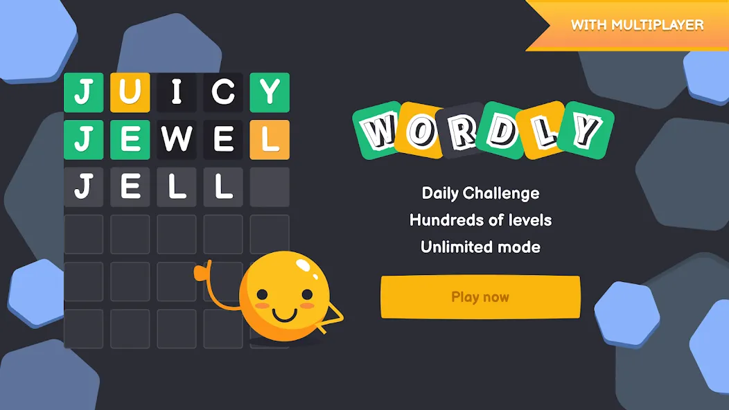 Скачать взлом Wordly — unlimited word game (Вордли)  [МОД Бесконечные монеты] — стабильная версия apk на Андроид screen 1